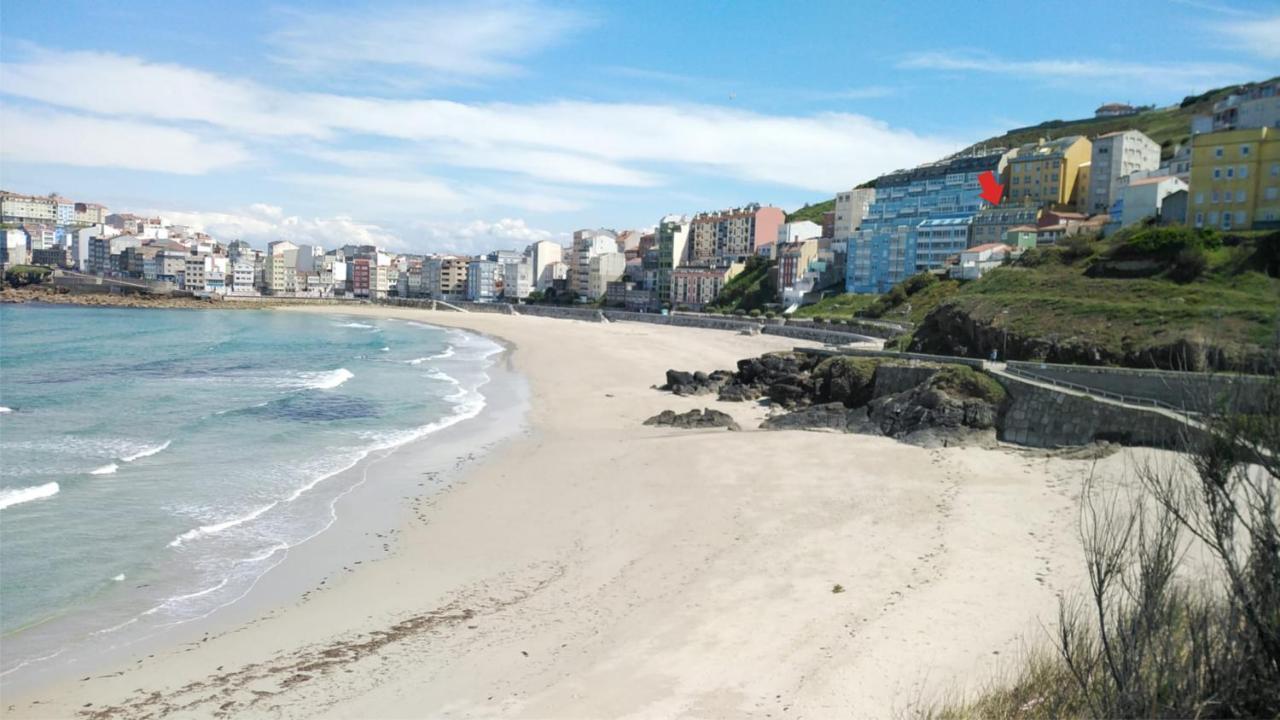 Encantador apartamento vista mar Malpica de Bergantiños Exterior foto