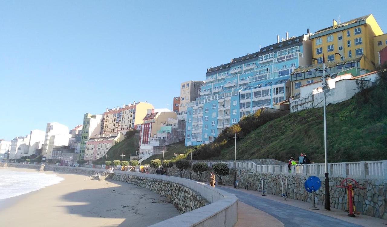 Encantador apartamento vista mar Malpica de Bergantiños Exterior foto
