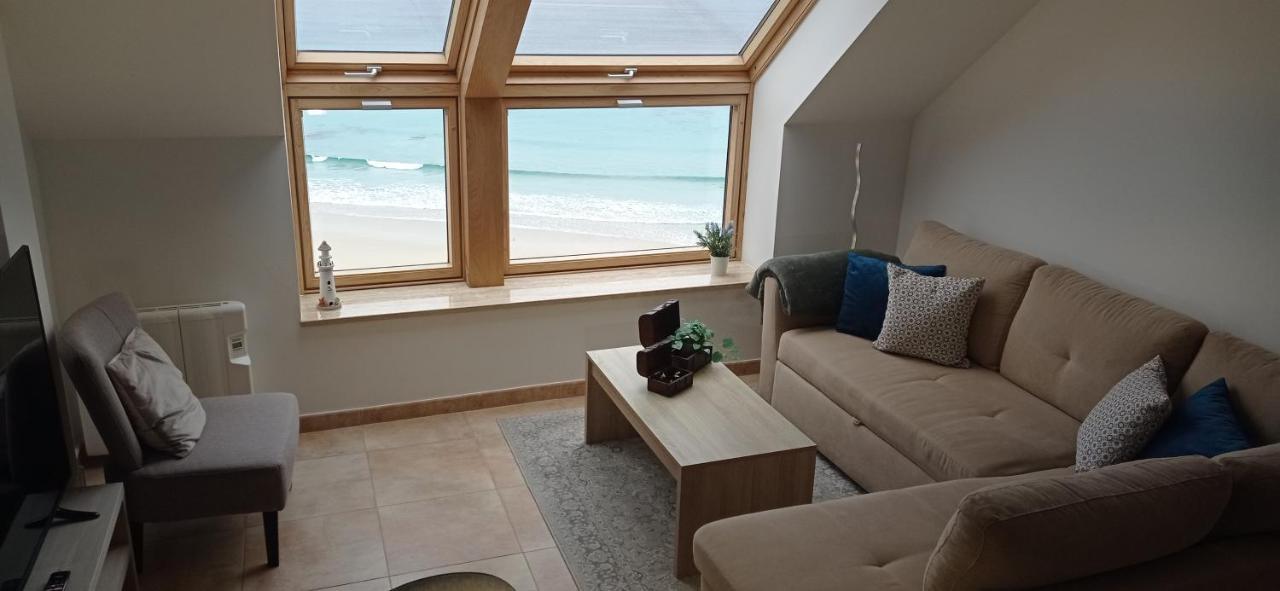 Encantador apartamento vista mar Malpica de Bergantiños Exterior foto