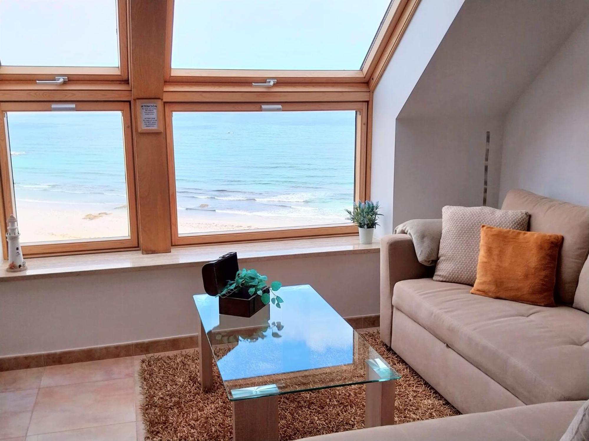 Encantador apartamento vista mar Malpica de Bergantiños Exterior foto